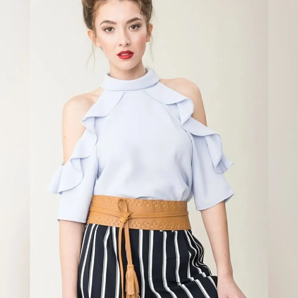 Ada Faith Wrap Leather Belt